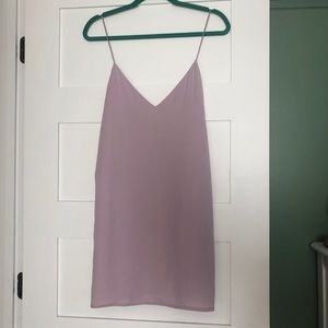 Tobi Cami Shift Dress- Pale Mauve